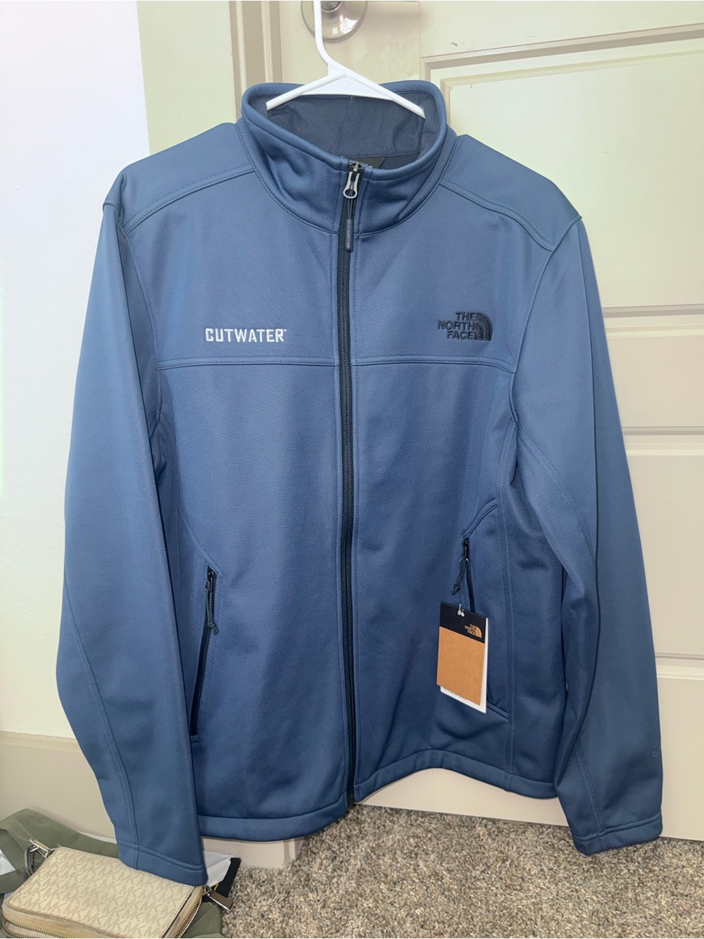 The North Face Men’s Cutwater Softshell Jacket in Slate Blue
